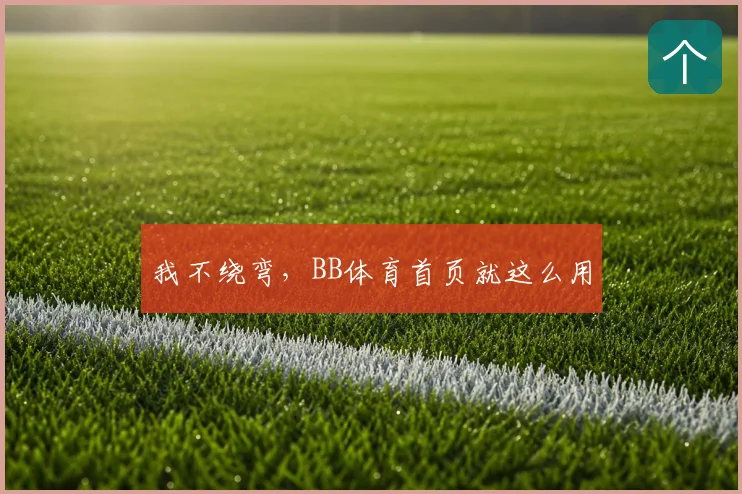 我不绕弯，BB体育首页就这么用